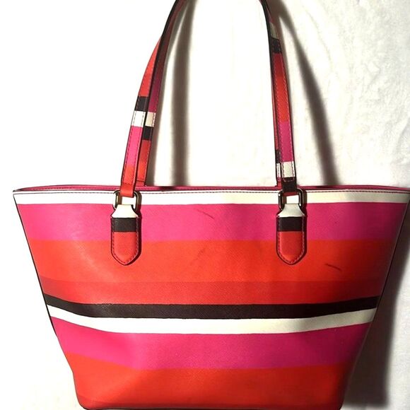 Kate Spade Laurel Way Bonita Stripe Tote - Picture 2 of 8